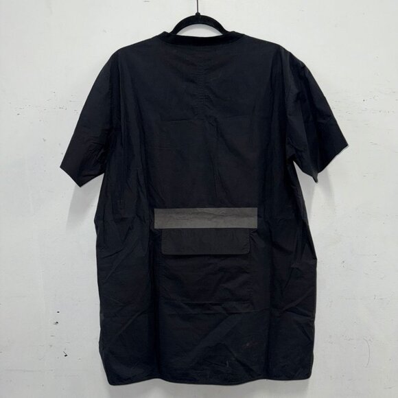 SILENT BY DAMIR DOMA BLACK BACK POCKET SHORT SLEEVE T-SHIRT - Picture 1 of 9
